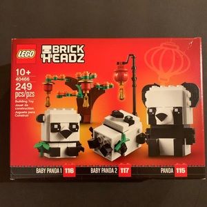 Lego Brick Headz Chinese New Year Pandas 4066